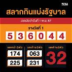 ตรวจหวยวันที่ 1 พฤศจิกายน 61